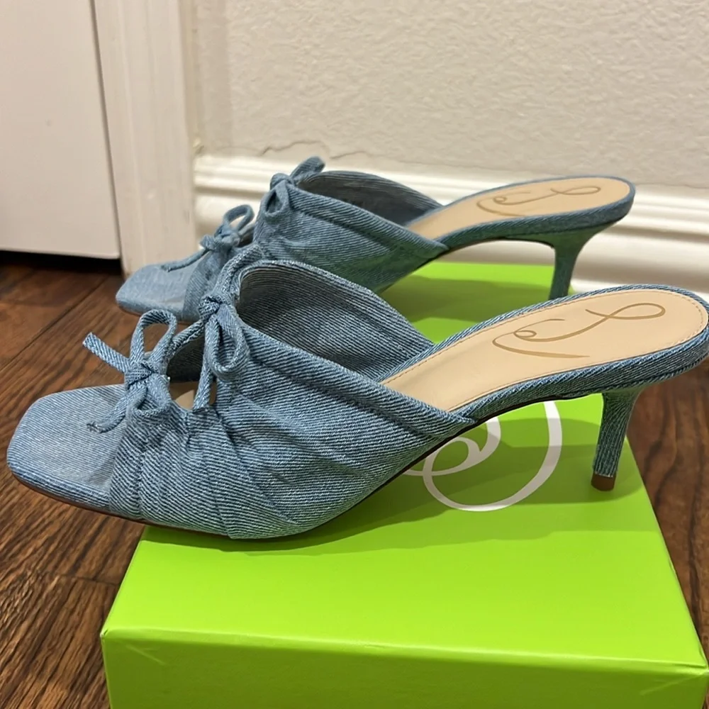 Sam Edelman Pia in Blue Denim - Picture 4 of 6